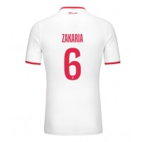 Camiseta AS Monaco Denis Zakaria #6 Primera Equipación 2024-25 manga corta